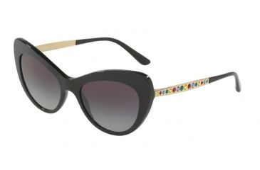 Image of Dolce&amp;Gabbana DG4307B Bifocal Prescription Sunglasses DG4307B-501-8G-52 - Lens Diameter 52 mm, Frame Color Black