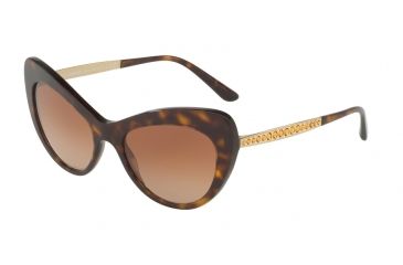 Image of Dolce&amp;Gabbana DG4307B Bifocal Prescription Sunglasses DG4307B-502-8G-52 - Lens Diameter 52 mm, Frame Color Havana