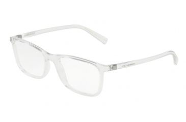 Image of Dolce&amp;Gabbana DG5027 Progressive Prescription Eyeglasses, 55mm, Crystal, DG5027-3133-55-PRO