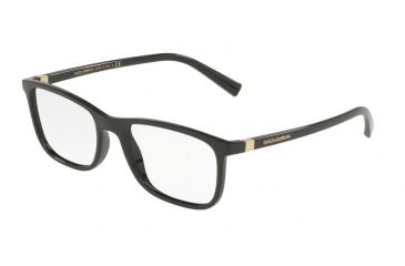 Image of Dolce&amp;Gabbana DG5027 Progressive Prescription Eyeglasses, 53mm, Black, DG5027-501-53-PRO