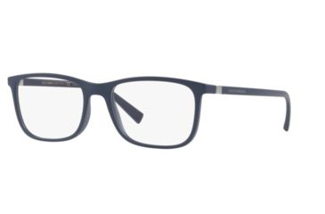 Image of Dolce&amp;Gabbana DG5027 Progressive Prescription Eyeglasses, 53mm, Matte Blue, DG5027-3017-53-PRO