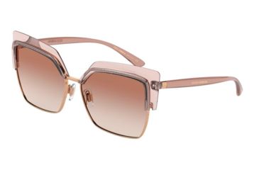 Image of Dolce&amp;Gabbana DG6126 Sunglasses 314813-60 - , Pink Gradient Pink Lenses