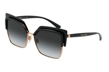Image of Dolce&amp;Gabbana DG6126 Sunglasses 501/8G-60 - , Grey Gradient Lenses