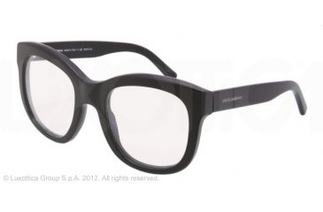 Image of Dolce&amp;Gabbana FASHION SHOW - TAILORING DG4166 Bifocal Prescription Sunglasses DG4166-193487-53 - Lens Diameter 53 mm, Lens Diameter 53 mm, Frame Color Matte Black