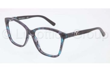Image of Dolce&amp;Gabbana ICONIC LOGO DG3160P Eyeglass Frames 2689-5716 - Dark Steel Frame