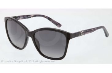 Image of Dolce&amp;Gabbana ICONIC LOGO DG4170P Bifocal Prescription Sunglasses DG4170P-2688T3-57 - Lens Diameter 57 mm, Lens Diameter 57 mm, Frame Color Black