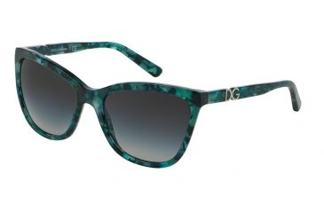 Image of Dolce&amp;Gabbana ICONIC LOGO DG4193M Bifocal Prescription Sunglasses DG4193M-29118G-56 - Lens Diameter 56 mm, Frame Color Green Marble