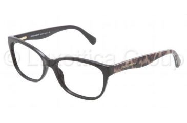 Image of Dolce&amp;Gabbana MATT SILK DG3136 Bifocal Prescription Eyeglasses 2525-5516 - Black Frame