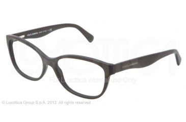 Image of Dolce&amp;Gabbana MATT SILK DG3136 Bifocal Prescription Eyeglasses 2582-5316 - Matte Brown Frame