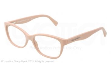 Image of Dolce&amp;Gabbana MATT SILK DG3136 Bifocal Prescription Eyeglasses 2585-55 - Matte Powder Frame