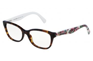 Image of Dolce&amp;Gabbana MATT SILK DG3136 Bifocal Prescription Eyeglasses 2783-55 - Havna Frame