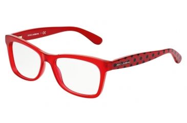 Image of Dolce&amp;Gabbana POIS DG3199 Eyeglass Frames 2876-53 - Opal Red Frame