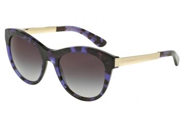 Image of Dolce&amp;Gabbana SICILIAN TASTE DG4243 Bifocal Prescription Sunglasses DG4243-28908G-53 - Lens Diameter 53 mm, Frame Color Violet Cube