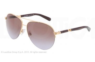 Image of Dolce&amp;Gabbana SICILY DG2115 Bifocal Prescription Sunglasses DG2115-02-68-58 - Lens Diameter 58 mm, Lens Diameter 58 mm, Frame Color Gold