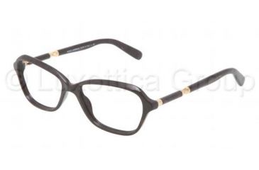 Image of Dolce&amp;Gabbana SICILY DG3145 Bifocal Prescription Eyeglasses 1965-5315 - Brown Marble Frame