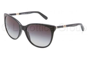 Image of Dolce&amp;Gabbana SICILY DG4156 Bifocal Prescription Sunglasses DG4156-19638G-5617 - Lens Diameter 56 mm, Frame Color Black Marble