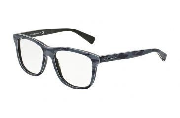 Image of Dolce&amp;Gabbana URBAN DG3206 Progressive Prescription Eyeglasses 2804-52 - Top Mimetic/military Green Mt Frame