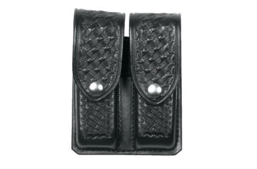 Image of Don Hume D407-Double Magazine Holder HS, Black, 100A, D407-BW BLK HS 100A