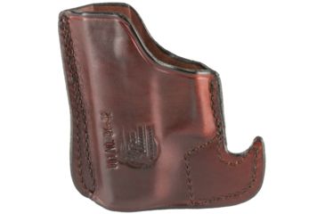 Image of Don Hume Glock 42 Ambidextrous Front Pocket Holster, Brown, DHJ100144R