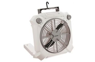 Image of Dorcy 2-Speed Fan and LED Area Light Combo w/Adjustable Settings, White 41-3114