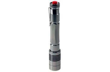 Image of Dorcy Pro Series 450 Lumen 2AA Aluminum Slide Focus Flashlight with Z Drive PWM, Silver, 41-4312