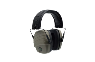 Image of Double Tap Industries Passive Earmuffs - Hearing Protection, Tan/Black, EM-P-001