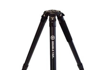 Image of Double Tap Industries Stronghold Aluminum Shooting Tripod, Black, TRI-A-002