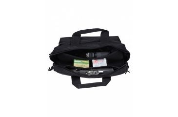 Image of Drago Gear Double Pistol Case, 600D Polyester, 12.5x9.5x4.5in, Black, 12315BL