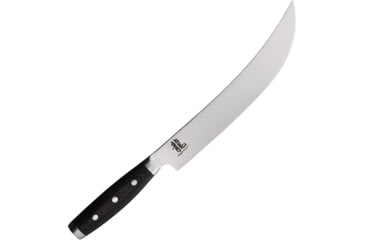 Image of Dragon by Apogee Dragon Classic Scimitar 10in Knife, 16in Overall, 10in Satin CTS-BD1 Stainless Steel Blade, Black Micarta Handle, DRGN-SCIM-1000
