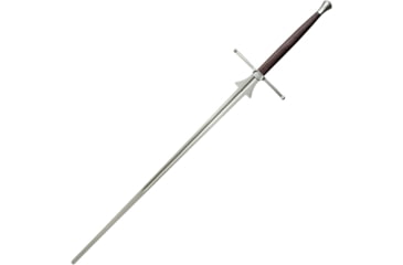 Image of Dragon King Competition Federschwert, 38.25 satin finish spring steel blade, Brown cord wrapped handle, SM36070