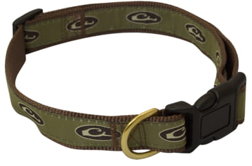 Image of DRAKE Team Dog Adjustable Collar, Brown, DW9805