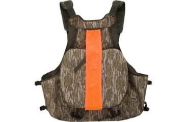 Image of DRAKE Ol' Tom Turkey Strap Vest - Men's, Mossy Oak Bottomlands Camo, One Size, OT0049-ADL-006