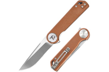 Image of Dreamtech Linerlock Micarta Brown, DTK3897MO