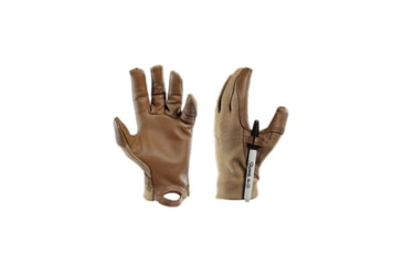 Image of DRIFIRE FORTREX FR Touch Screen Short Flyers Glove - Mens, Coyote Brown, Small, DFG950CB03SM