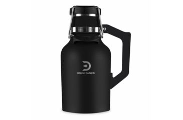 Image of DrinkTanks 32oz Insulated Growler 2.0, Obsidian, G-2.0-32-OBD