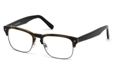 Image of DSquared DQ5178 Eyeglass Frames - Brown Horn Frame Color