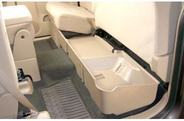 Image of Du-Ha Underseat Storage for 7-13 Chevrolet/GMC Silverado/Sierra Extended Cab, Light Gray, 10046