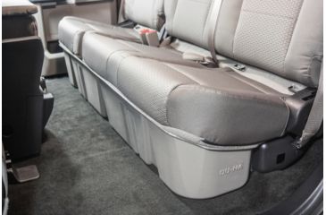 Image of Du-Ha Underseat Storage for 15-22 Ford F-150 Supercab &amp; 17-22 F250-F550 Super Duty Supercab, Light Gray, 20107