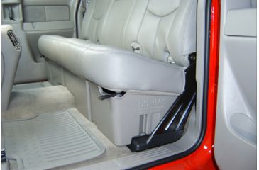 Image of Du-Ha Underseat Storage for 99-07 Chevrolet/GMC Silverado/Sierra Extended Cab, Classic, Light Gray, 10002