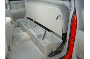 Image of Du-Ha Underseat Storage for 99-07 Chevrolet/GMC Silverado/Sierra Extended Cab, Classic, Dark Gray, 10001