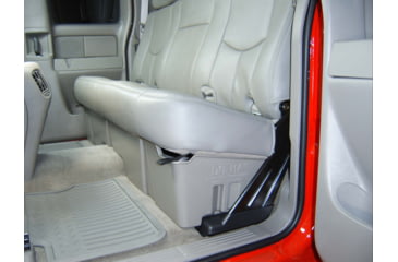 Image of Du-Ha Underseat Storage for 99-07 Chevrolet/GMC Silverado/Sierra Extended Cab, Classic, Dark Gray, 10001