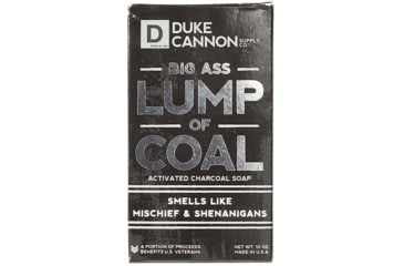 Image of Duke Cannon Supply Co Big Ass Brick Soap - Lump of Coal, 01HOLIDAYCOAL1
