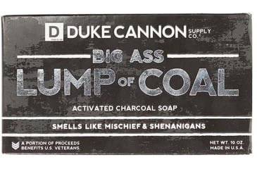 Image of Duke Cannon Supply Co Big Ass Brick Soap - Lump of Coal, 01HOLIDAYCOAL1
