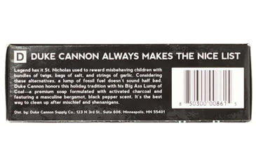 Image of Duke Cannon Supply Co Big Ass Brick Soap - Lump of Coal, 01HOLIDAYCOAL1