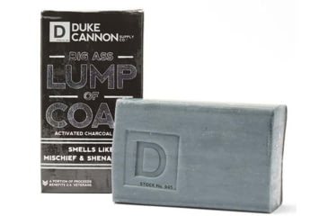 Image of Duke Cannon Supply Co Big Ass Brick Soap - Lump of Coal, 01HOLIDAYCOAL1