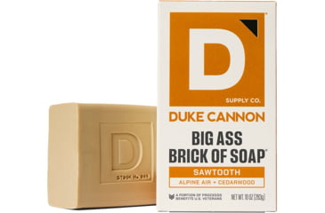 Image of Duke Cannon Supply Co Sawtooth Big Ass Brick Of Soap, Tan, Small, BSBA-SWTH10