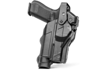 Image of Alien Gear Holsters Rapid Force Duty Holster LVL 3 w/Light-Bearing w/Bag Packaging, Sig P320 Compact/Carry 9 mm/.40 cal/M18/XCarry, Right Hand, Matte Black, RD-M-0692-BK-RH-L1-B