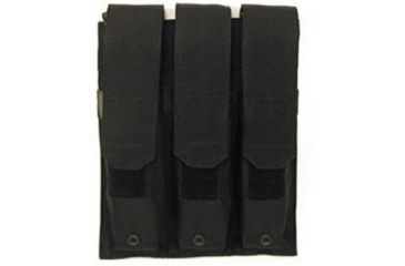 Image of BlackHawk Duty SMG Pouch (Holds 3) (9mm, 40 cal, UMP 45) Black 52SM02BK
