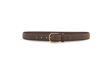 Image of 1-3/8" Brown Plain Leather Casual Belt