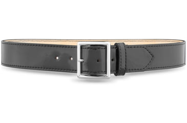 Image of DutyMan 1-3/4inch Hi-gloss Leather Garrison Belt With Nickel Buckle DTY-1631-32-9031